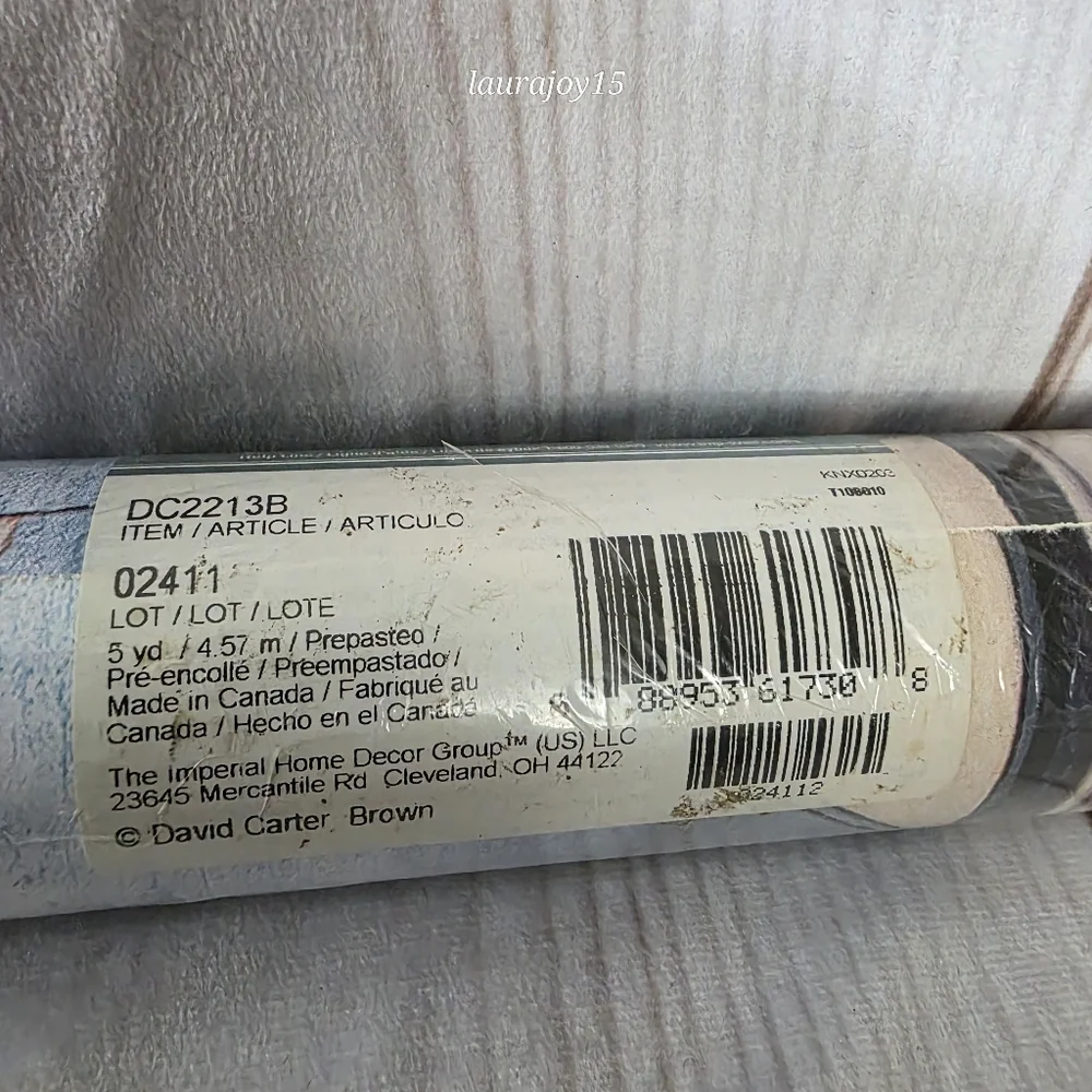 Imperial Coordinated Borders Sailboat DC2213B David Carter Brown 5 Yard 2 Rolls