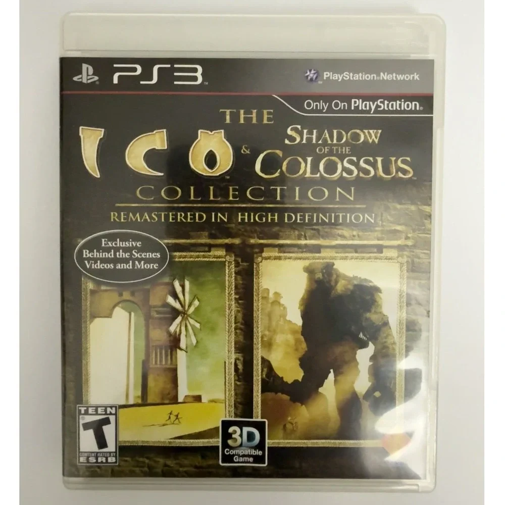 The Ico &‎ Shadow of the Colossus Collection - Sony PS3 - CIB W/ Manual Tested
