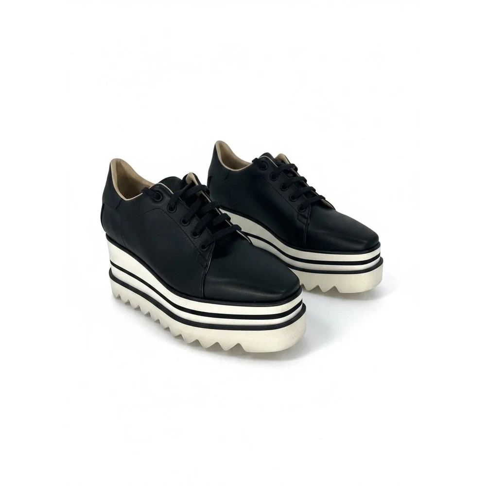 Stella McCartney Sneak-Elyse Platform Sneakers Black Size 36