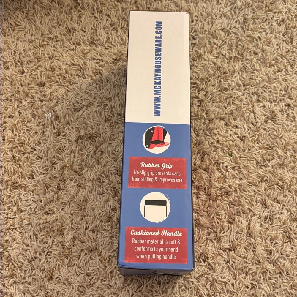 NEW Red McKay Wall Mount Can Crusher 12 oz Can & Plastic Bottle Crusher