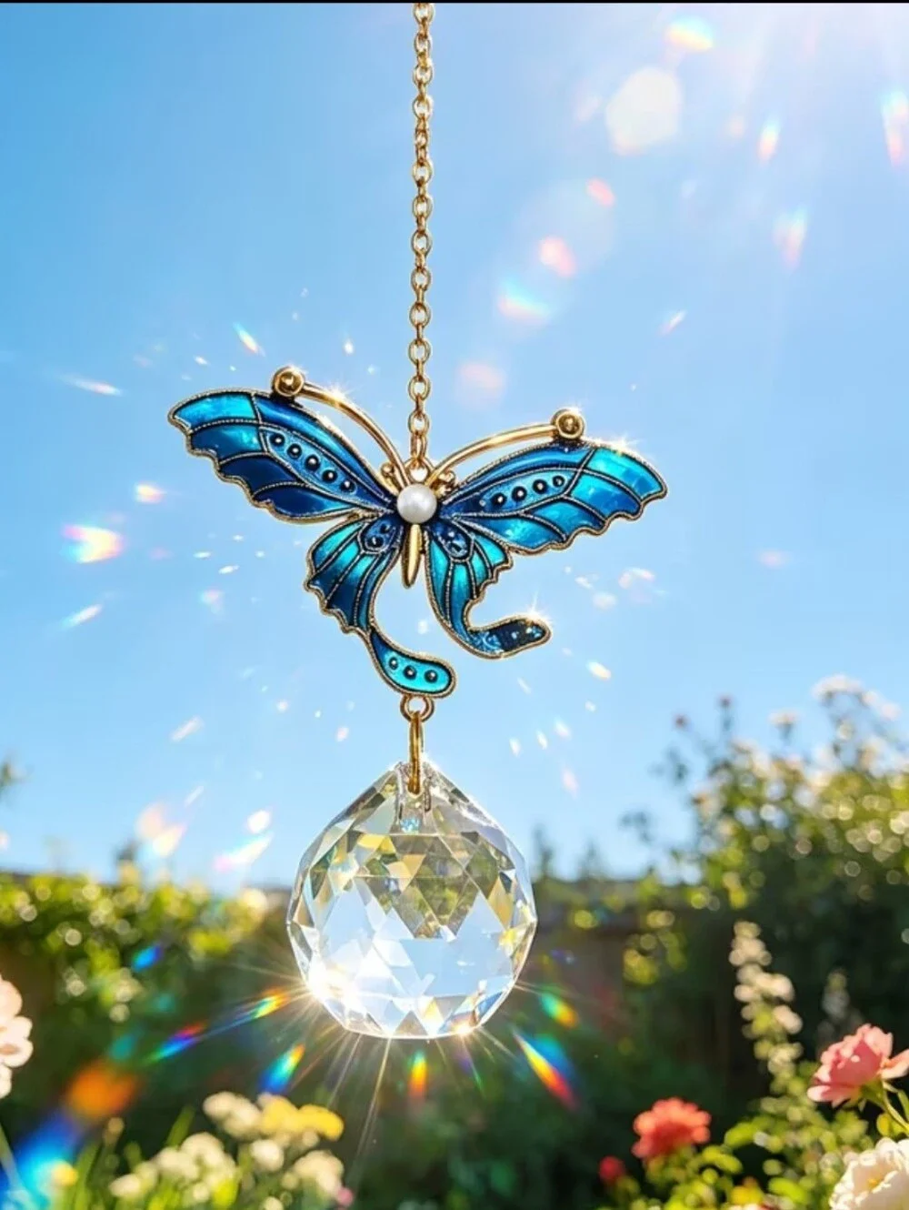 Beautiful Butterfly Suncatcher.