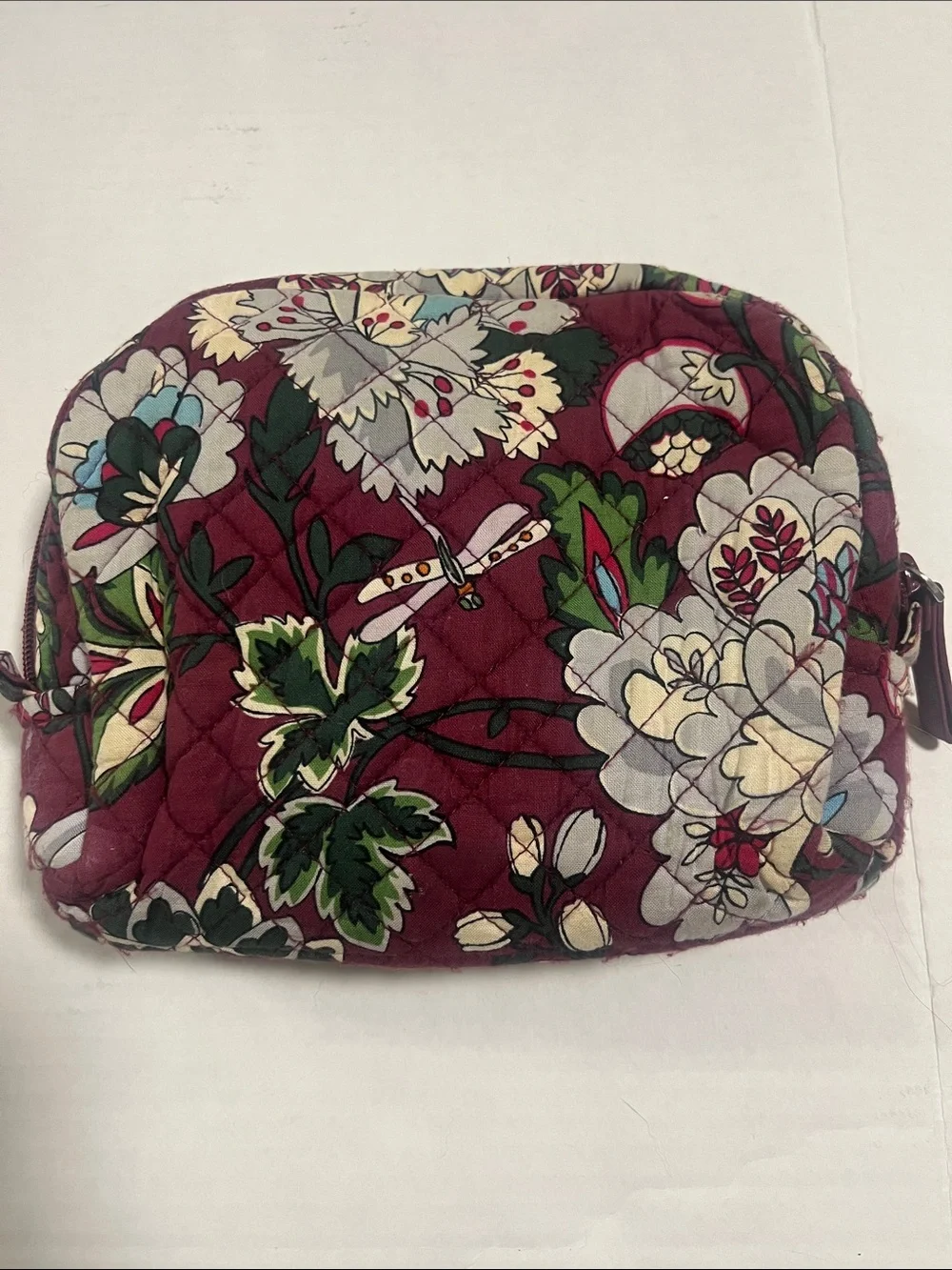 Vera Bradley Floral Print Cosmetics Bag