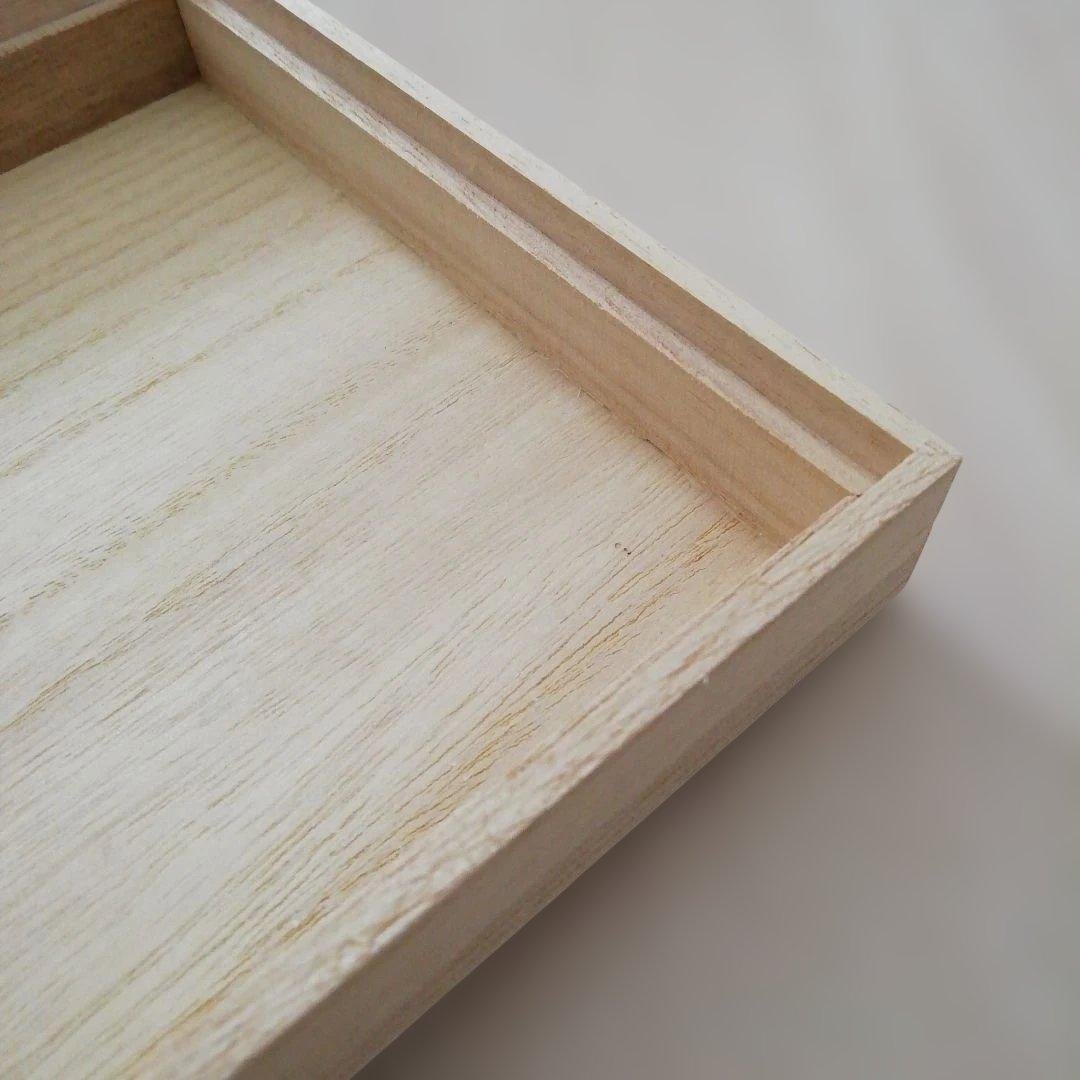 Wooden Rectangular Tray, Wooden Box