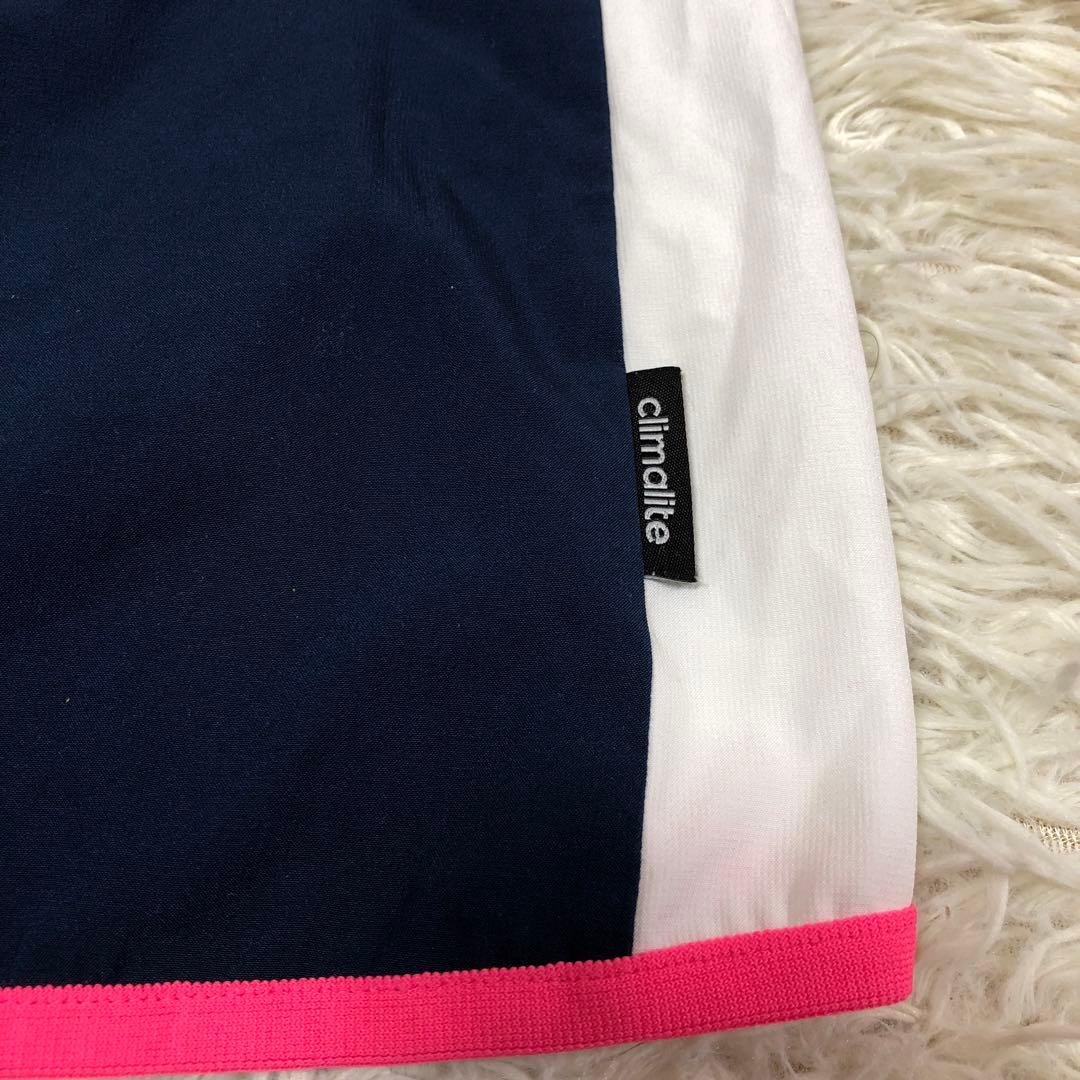 adidas hooded windbreaker navy M size