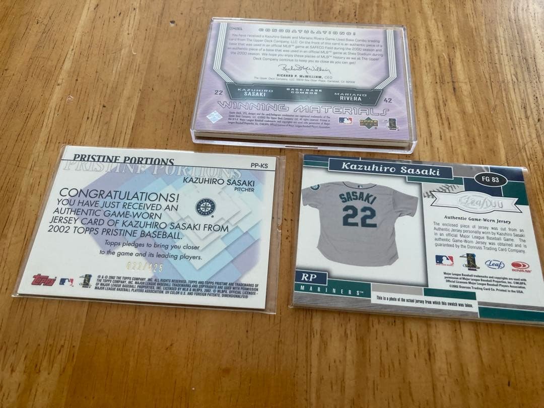 Mr. Fuz Jersey Number & First Number Kazuhiro Sasaki Mariners Era Jersey